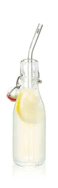 Glastrinkhalm 4St. 23 cm