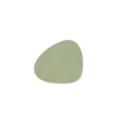 Glasuntersatz curve Nupo Olive Green