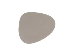 Glasuntersatz curve 11x13 light grey/Nupo