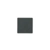 Glasuntersatz square 10x10 Hippo black-anthrazit