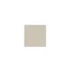 Glasuntersatz square 10x10cm oyster white/Nupo,