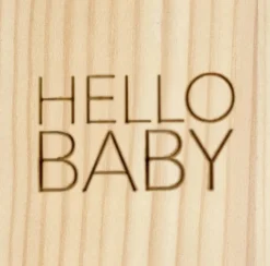 Glückskästchen,, Hello Baby (Schnuller) "