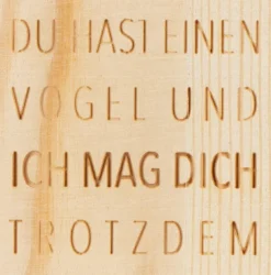Glückskästchen „Vogel"