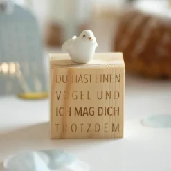 Glückskästchen „Vogel