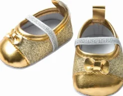Glitzerballerinas 38-45cm gold