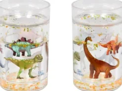 Glitzerbecher - Dino Friends