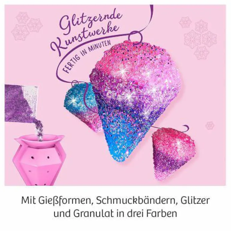 Glitzer-Diamanten - Gestalte deine eigenen Schmuck