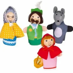 GoKi Fingerpuppenset Rotkäppchen
