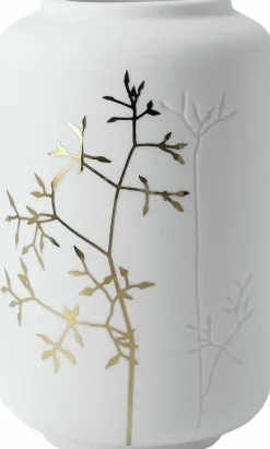 Goldzweig Vase D.10,4cm, H.16,8cm