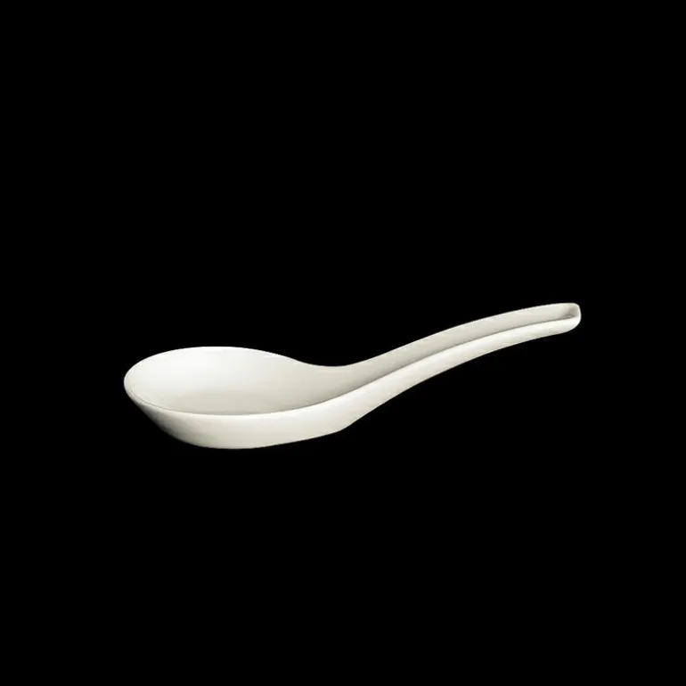Gourmetlöffel Asia Line Weiss Fine Bone China