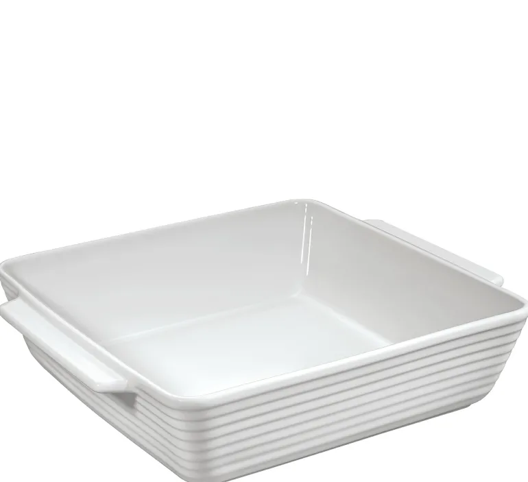 Gratinform quadratisch 24 cm Burgund