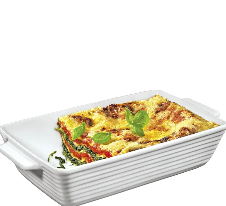 Gratinform rechteckig 24 cm Burgund