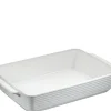 Gratinform rechteckig 40 cm Burgund