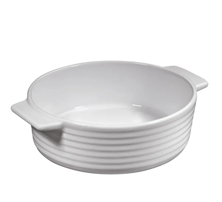 Gratinform rund 16 cm Burgund