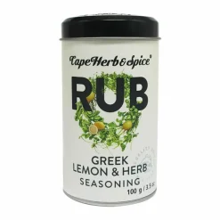Greek Lemon & Oregano Seasoning 100g Dose