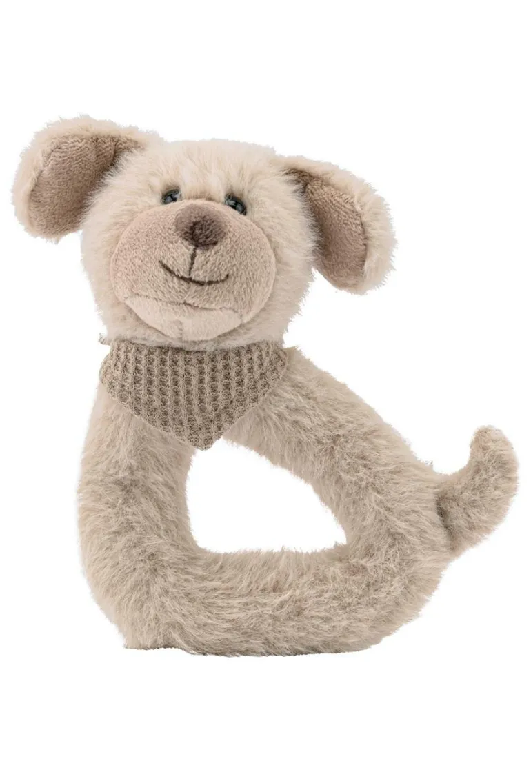 Greifling Hund Lucky, Graubeige