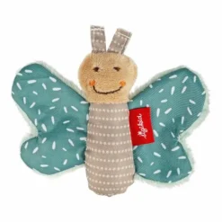 Greifling Schmetterling petrol