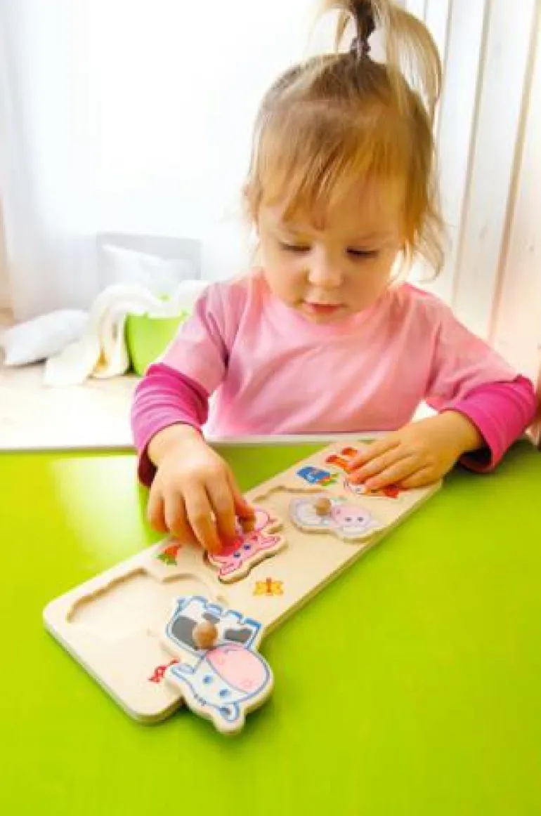 Greifpuzzle Bauernhof-Tierkinder