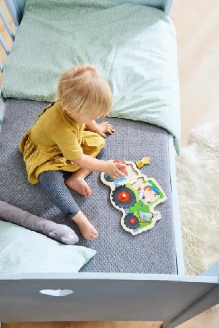 Greifpuzzle Lustige Traktorfahrt