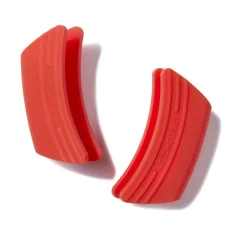 Griffschutz Silikon 2er-Set Ofenrot