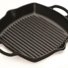 Grillpfanne quadratisch 30cm Schwarz