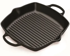 Grillpfanne quadratisch 30cm Schwarz