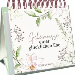 Großes Spiralaufstellbuch Geheimnisse Einer Glückl