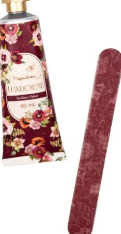 Handcreme mit Nagelfeile Blütenzauber
