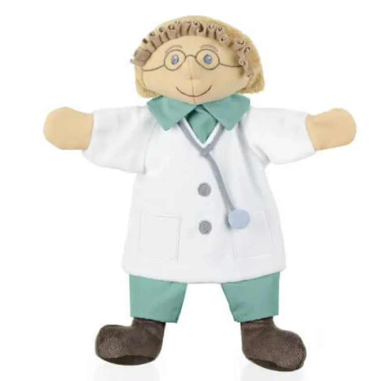 Handpuppe Arzt