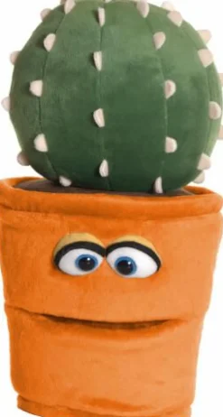 Handpuppe Blumentopf Hannelore