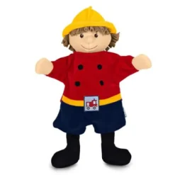 Handpuppe Feuerwehrmann