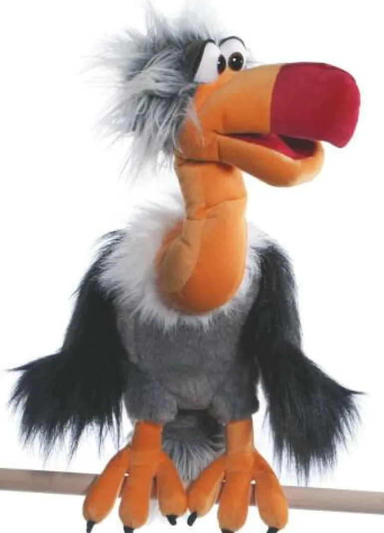 Handpuppe Geier Django 50 cm