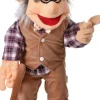 Handpuppe Großvater 65cm