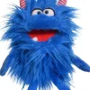 Handpuppe Klein Schmackes (blau)