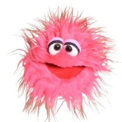 Handpuppe Knups (rosa/braun)