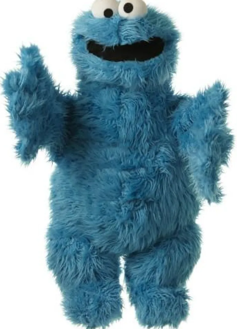 Handpuppe Krümelmonster 65 cm