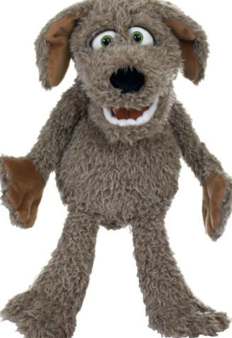 Handpuppe Locke der kleine Hund 45 cm