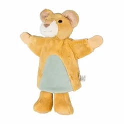 Handpuppe Löwe Leo, mattgelb