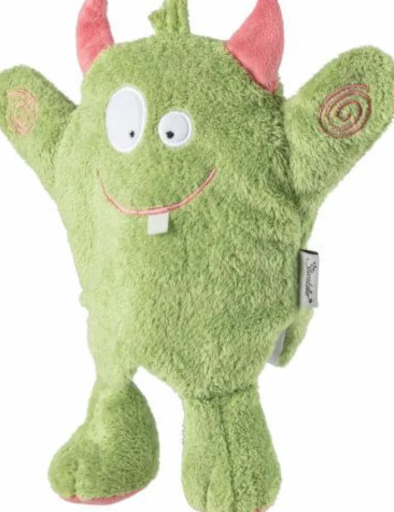 Handpuppe Monster kiwi