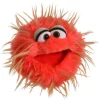 Handpuppe Piefke rot/beige