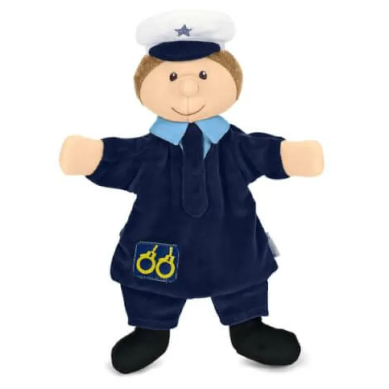 Handpuppe Polizist