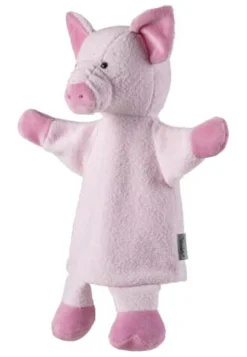 Handpuppe Schwein rosa