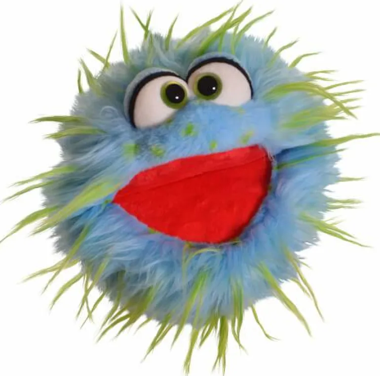 Handpuppe Sutsche blau/grün