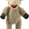 Handpuppe Wolle Schaf