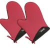 Handschuh kurz rot/schwarz 1 Paar