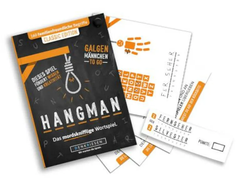 HANGMAN - Classic Edition Galgenmännchen to go