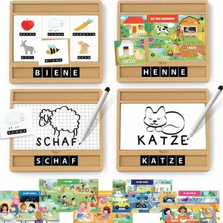 HEADU Montessori Meine erste Enzyklopädie 3,6 Jahr