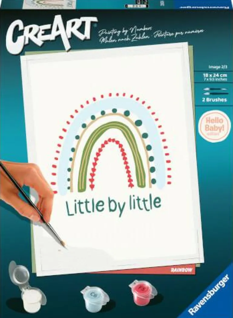 Hello Baby: Rainbow - Malen nach Zahlen