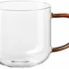 Henkelbecher, braun 400ml