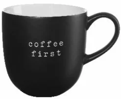 Henkelbecher, coffee first 350ml